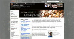 Desktop Screenshot of centerforagroforestry.org